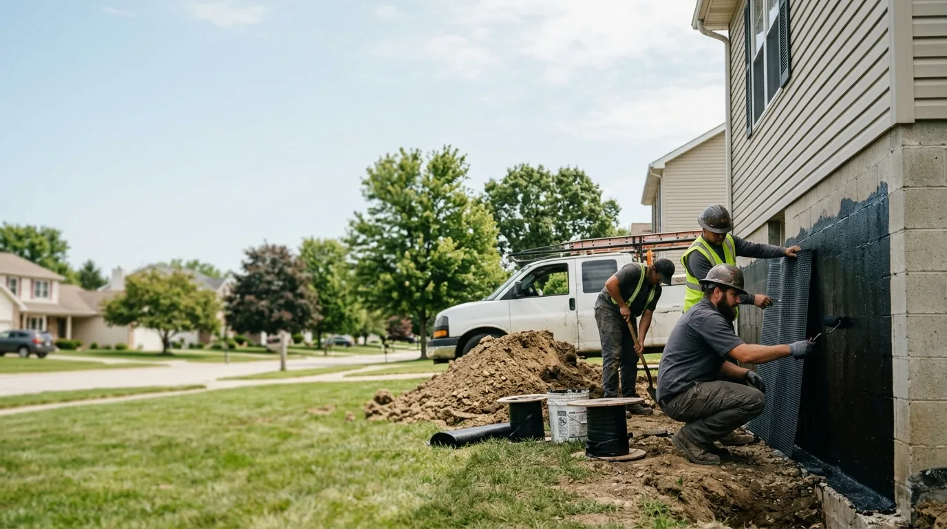 Basement Waterproofing in Mulberry Grove, IL near me